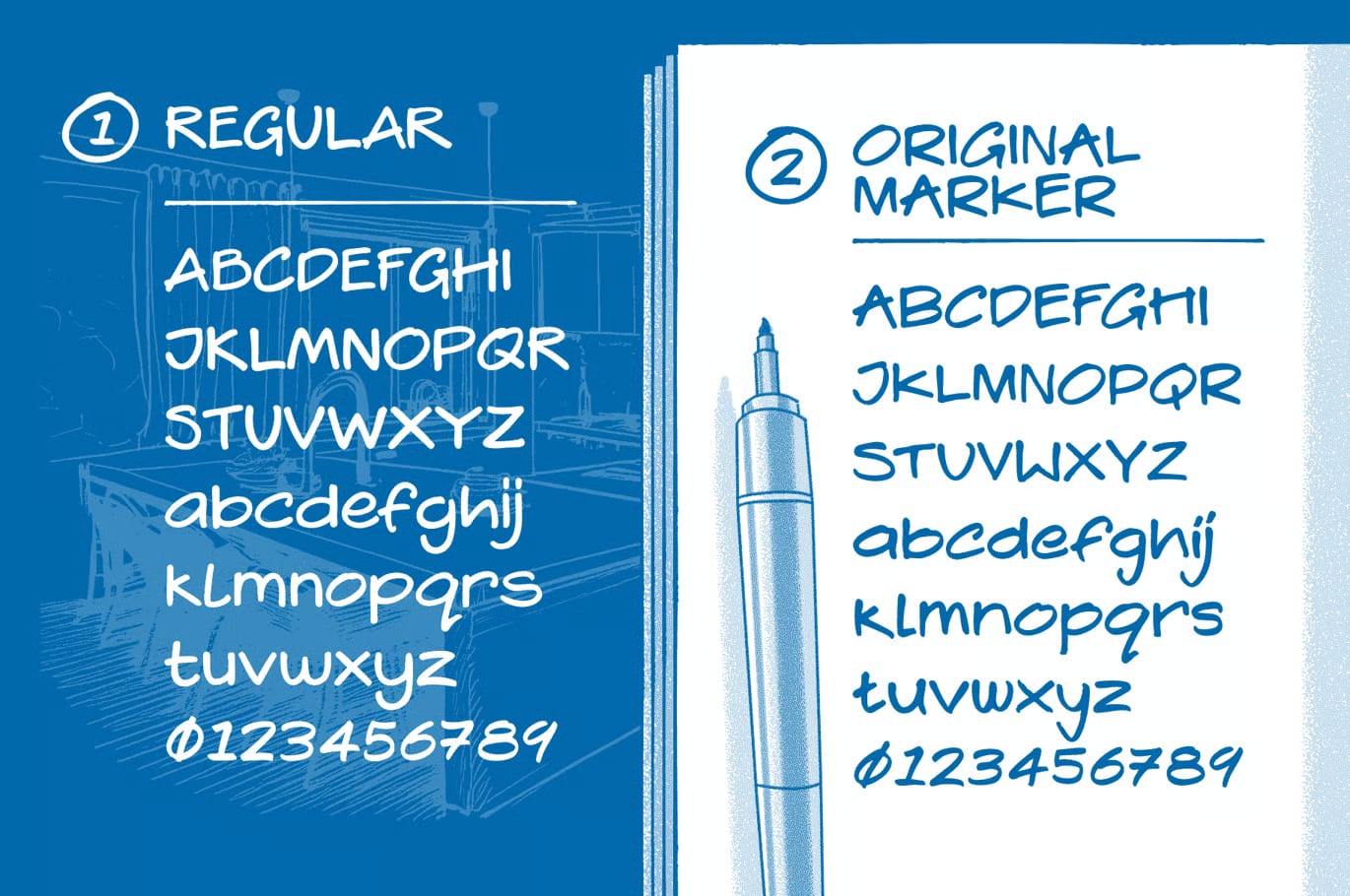 Architect Pro Free Font Family – Technical Handwriting Style 7