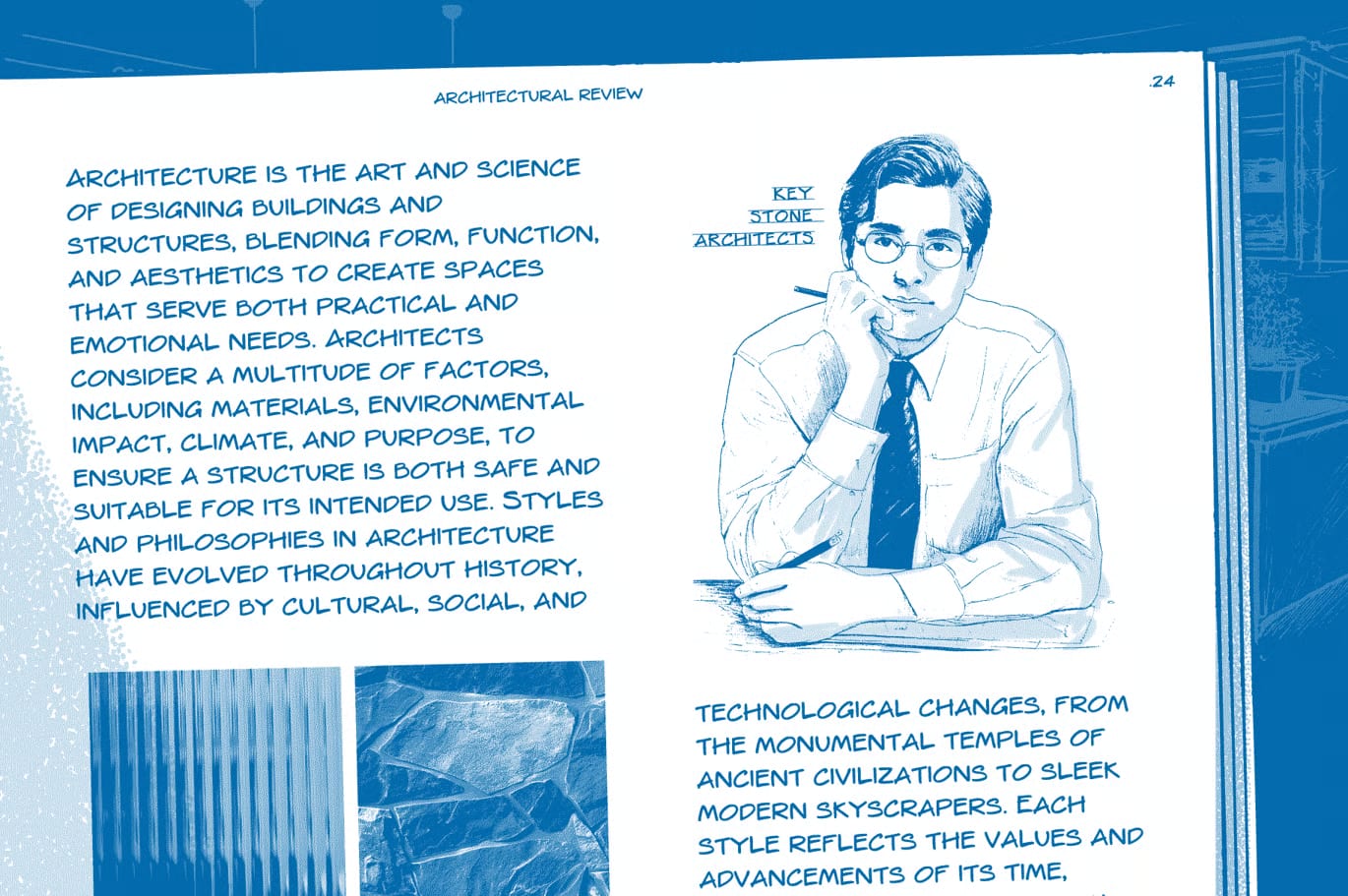 Architect Pro Free Font Family – Technical Handwriting Style 8