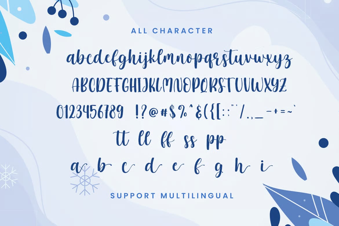 Christmas Everyone Free Font 4