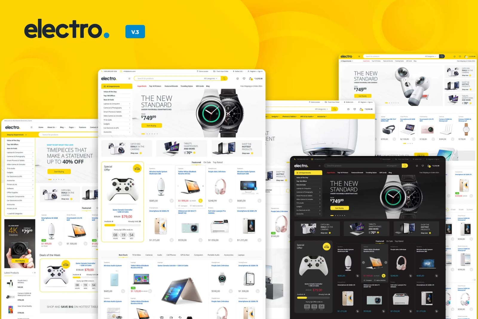 Electro Free Electronics Store WooCommerce Theme 1