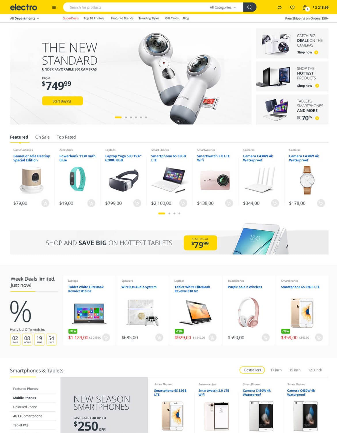 Electro Free Electronics Store WooCommerce Theme 5
