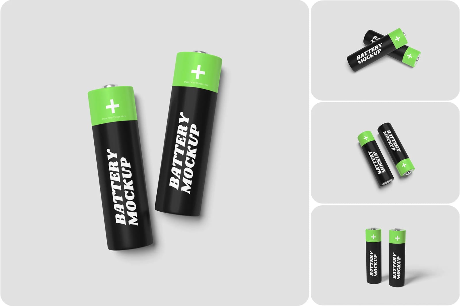 Free Battery Mockup 1