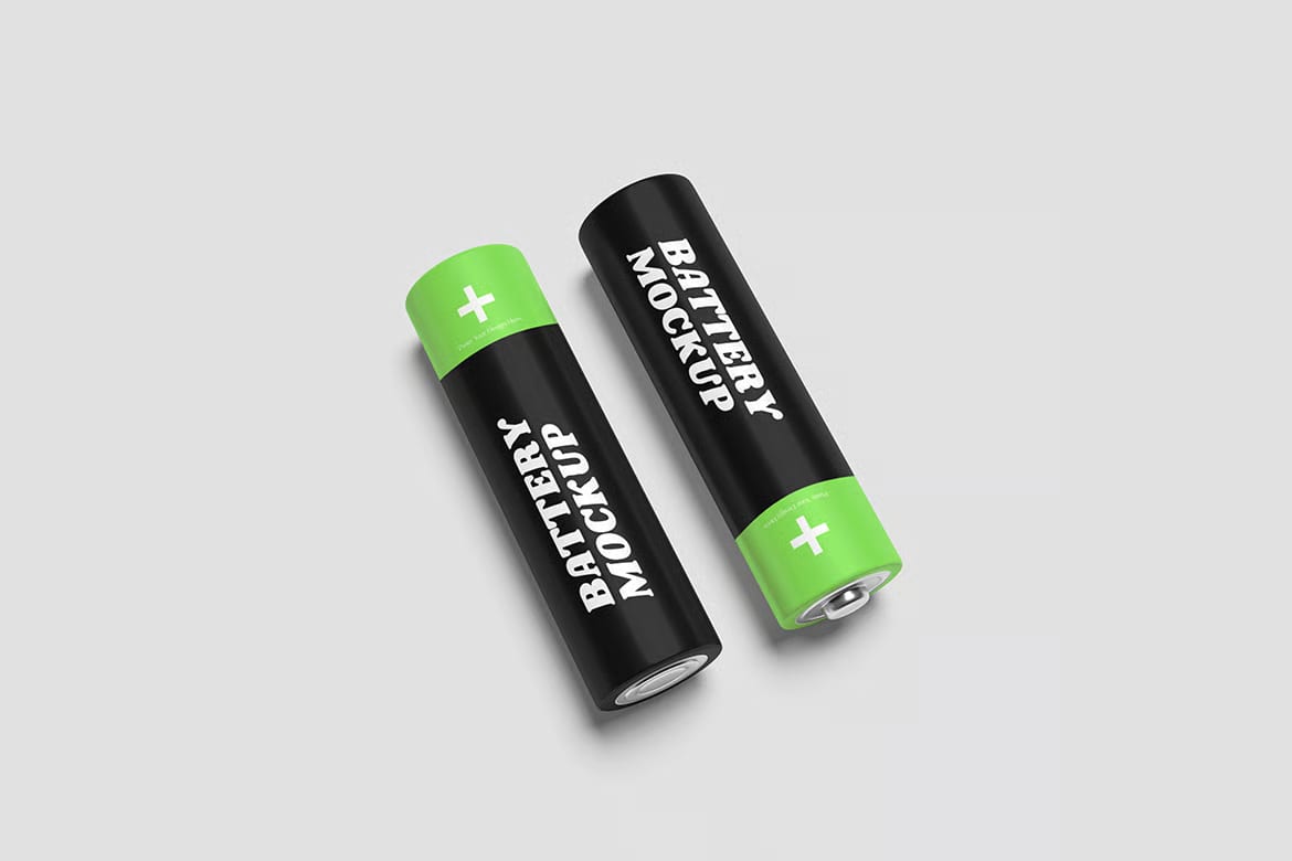 Free Battery Mockup 5