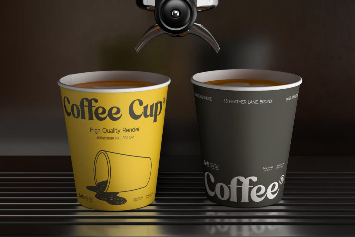 Free Coffee Mockup Coffee 2