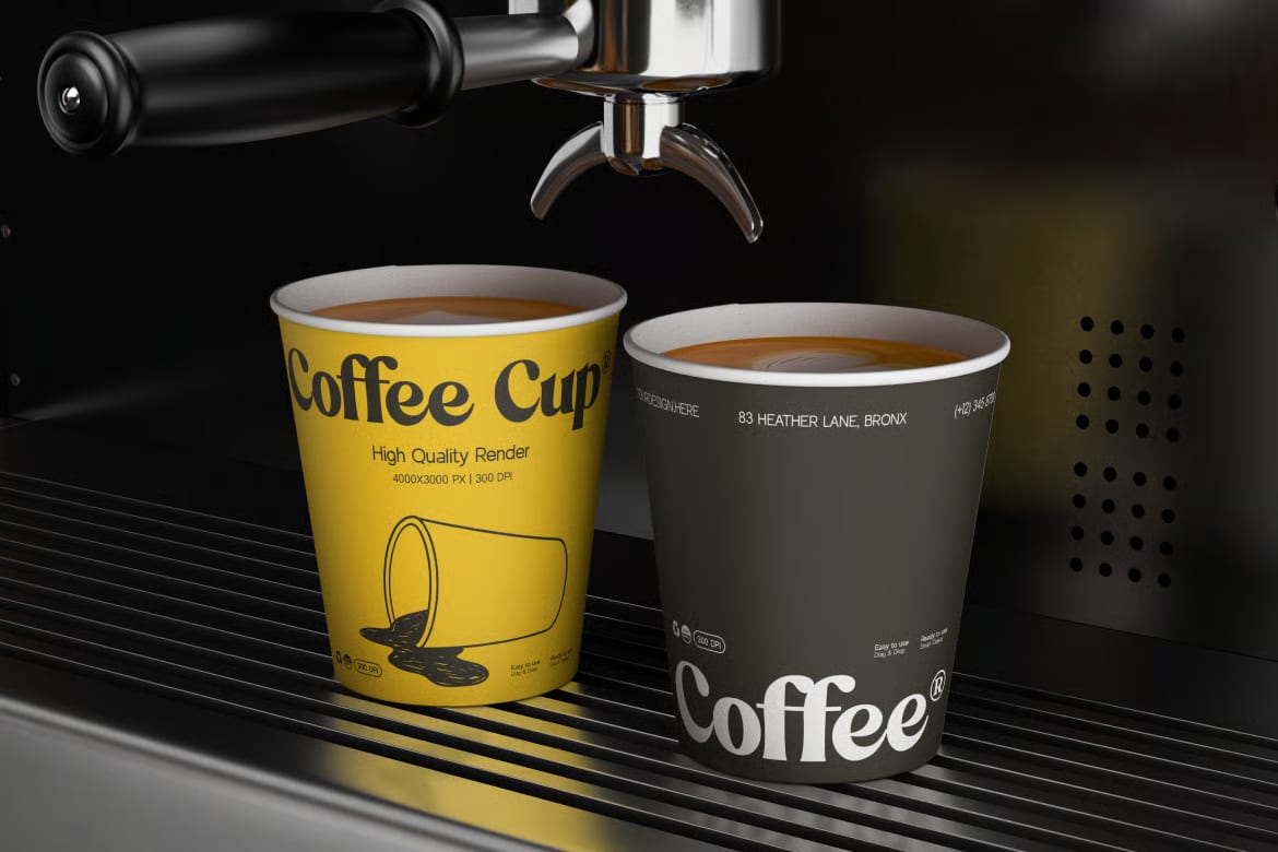 Free Coffee Mockup Coffee 4