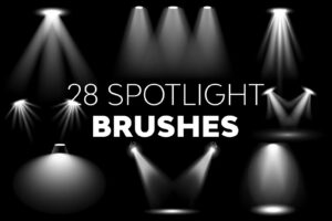 Free Spotlight Brushes 1