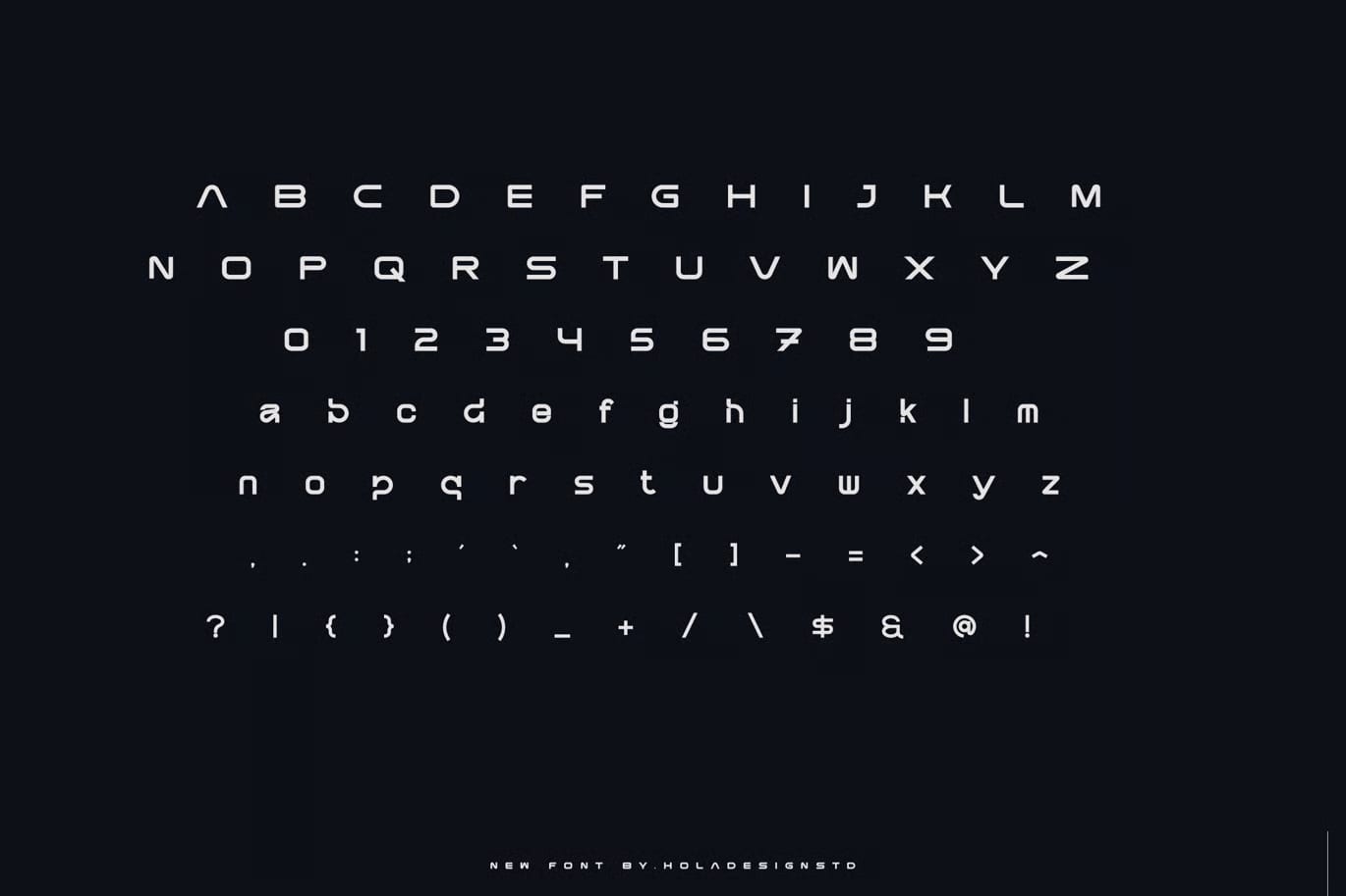 Galiath Free Font 4