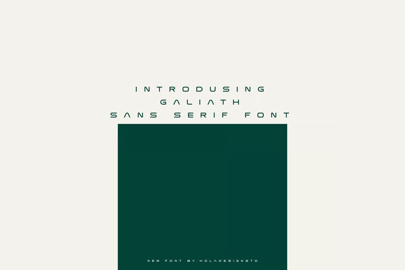 Galiath Free Font 7