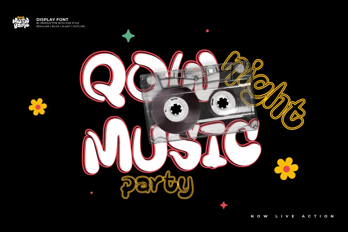 Maengame Free Display Font 4