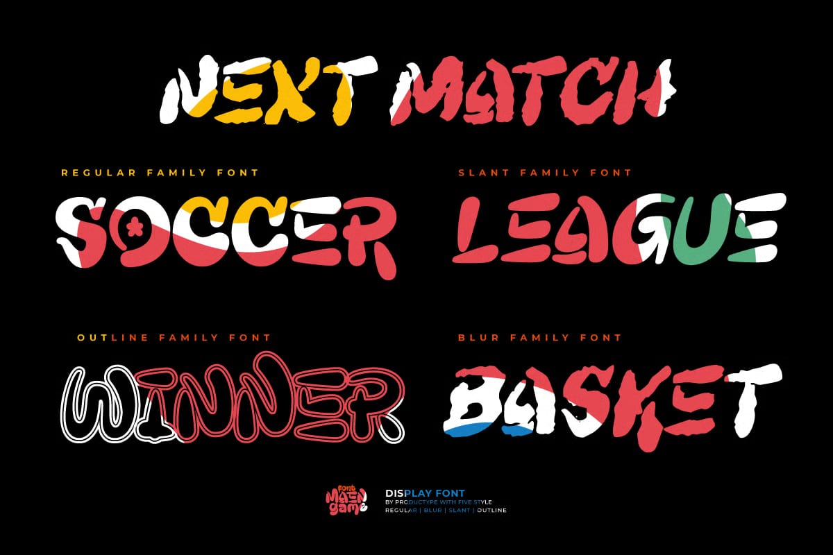 Maengame Free Display Font 6
