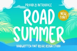 Road Summer Free Font 1