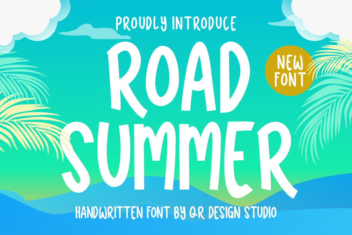 Road Summer Free Font 1