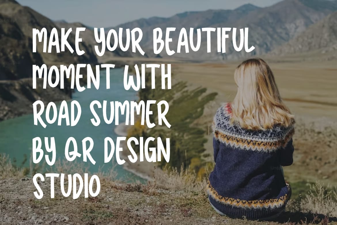 Road Summer Free Font 7