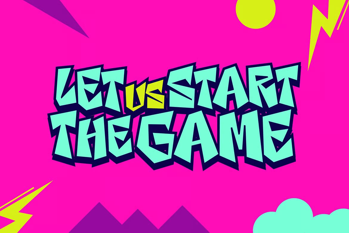 The Summer Bright Free Display Font 5