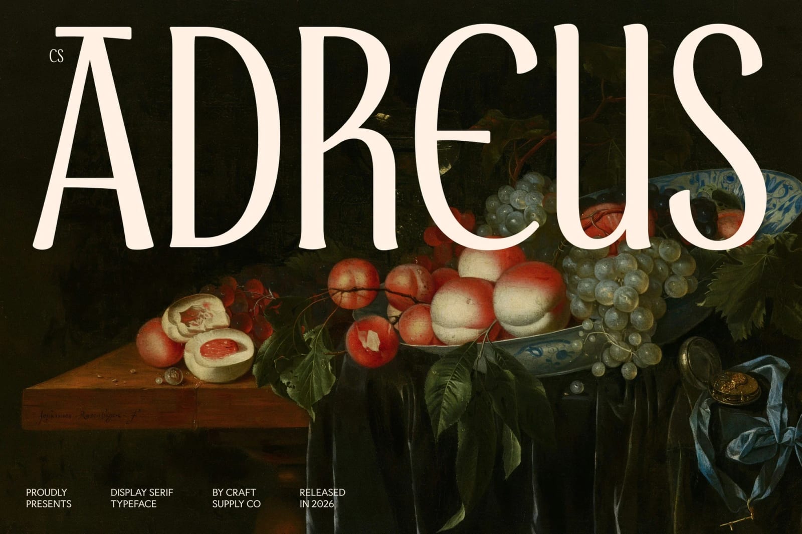 Adreus Free Display Serif Font 1