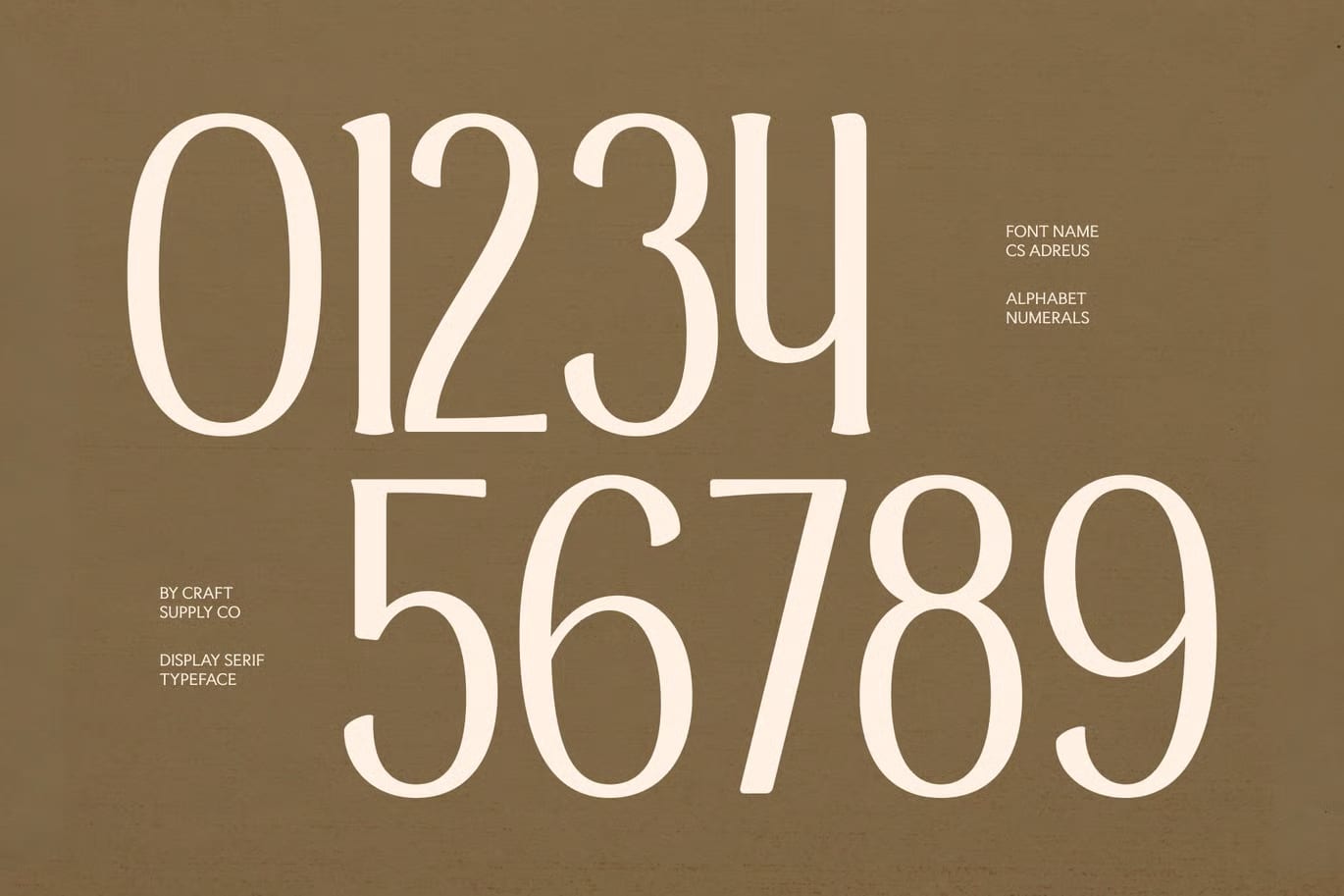 Adreus Free Display Serif Font 4