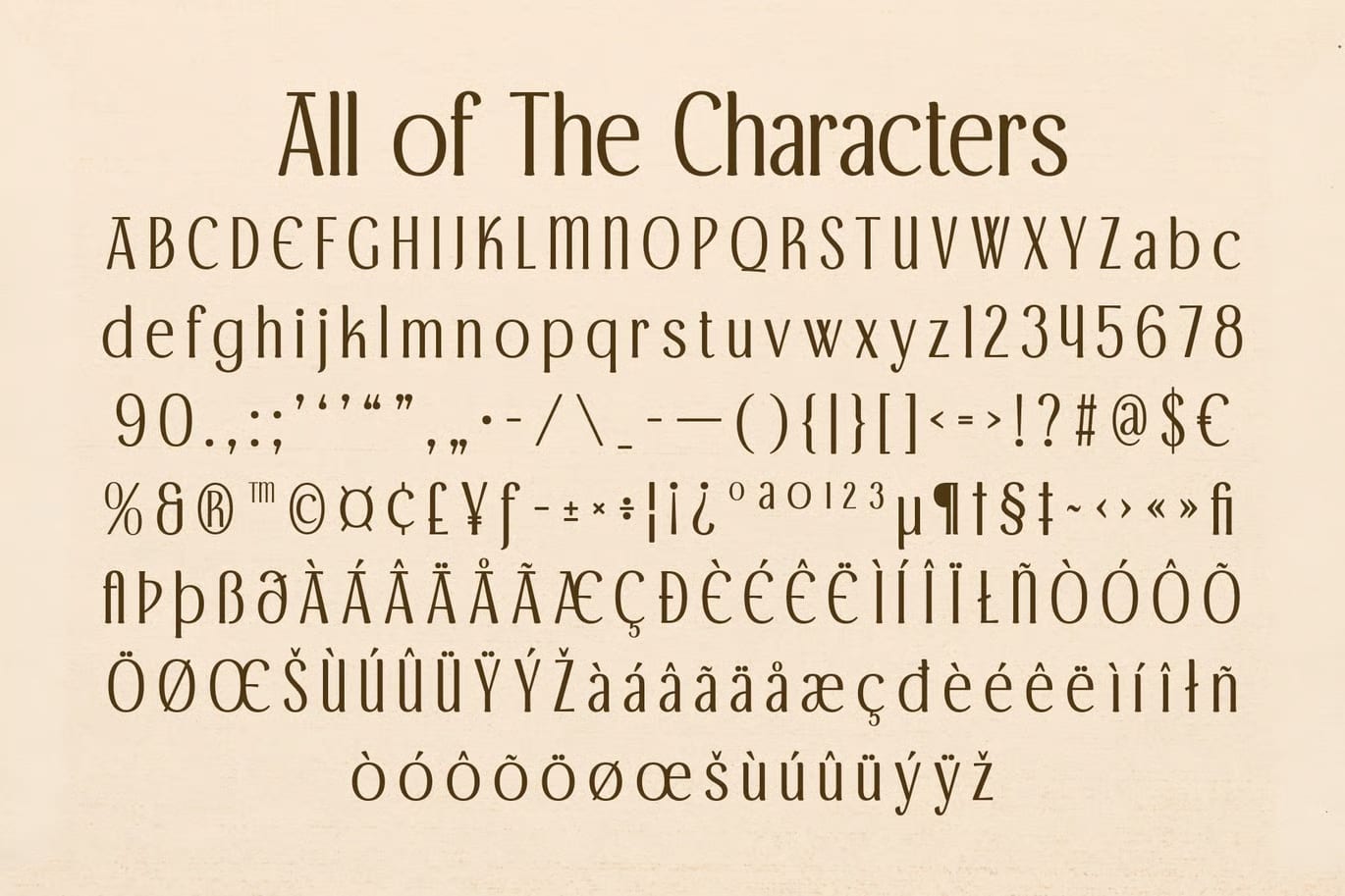 Adreus Free Display Serif Font 6