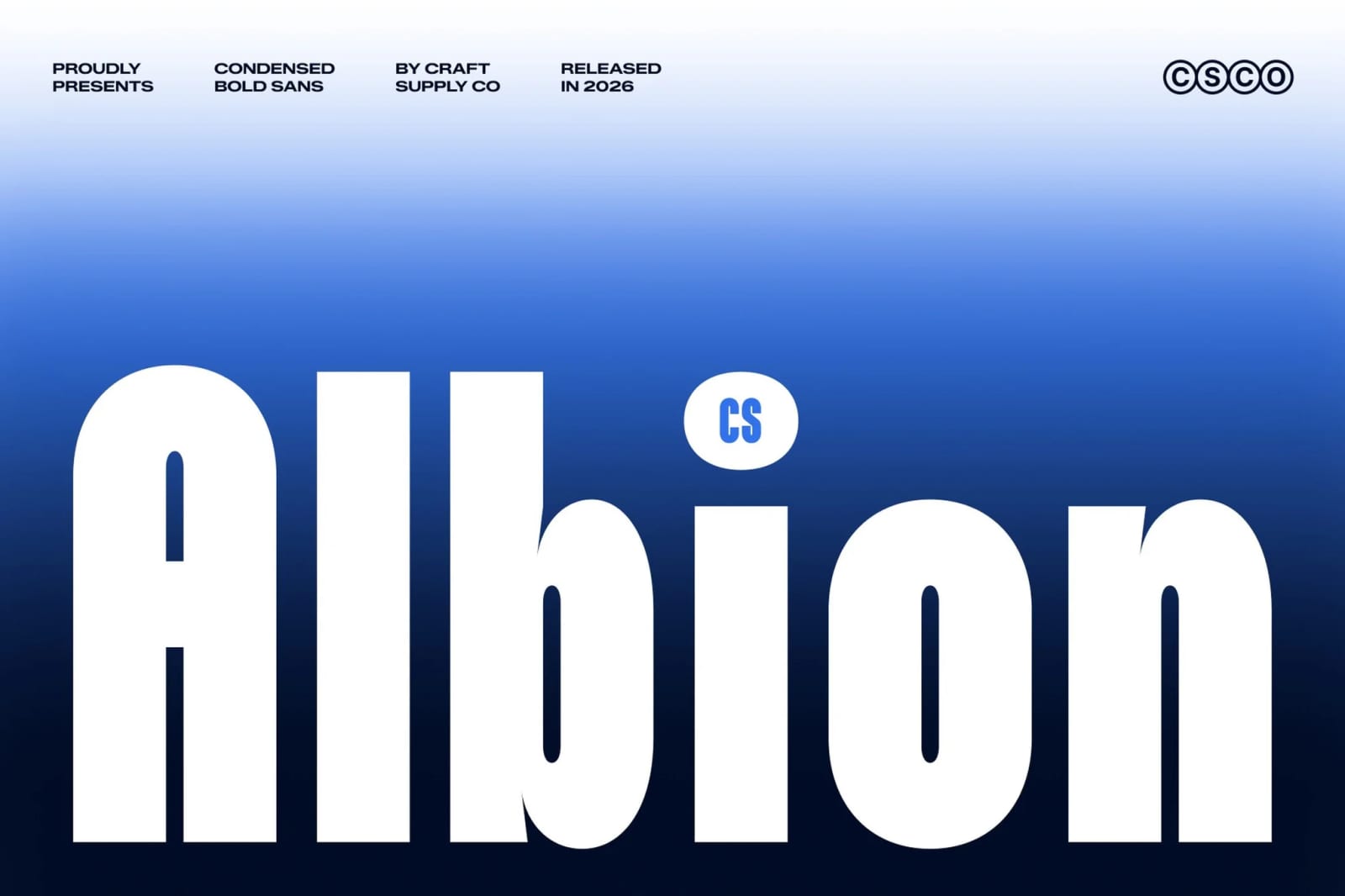 Albion Free Condensed Font 1