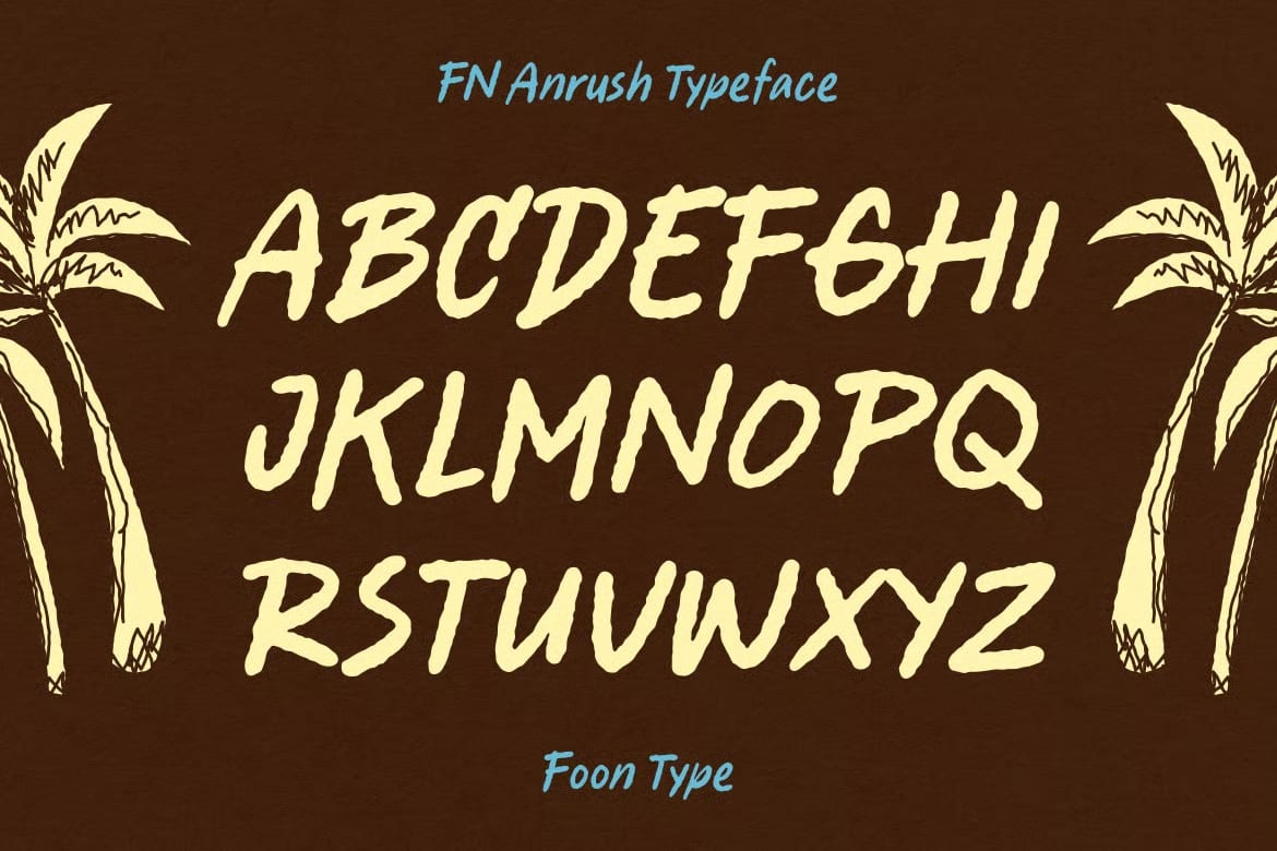 Anrush Free Font 3