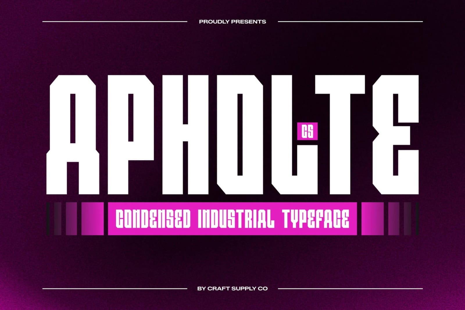 Apholte – Free Condensed Font 1