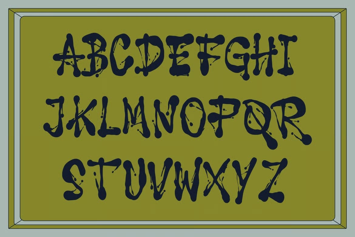 Baccid Free Font 3