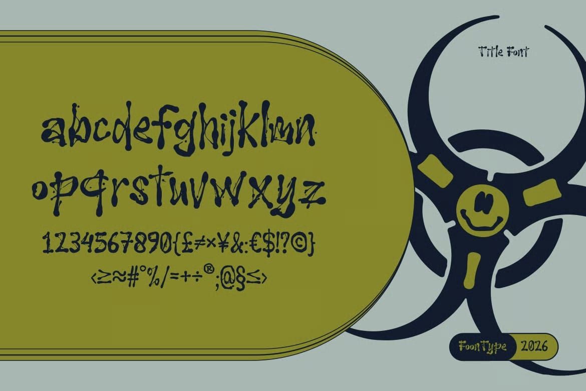 Baccid Free Font 5