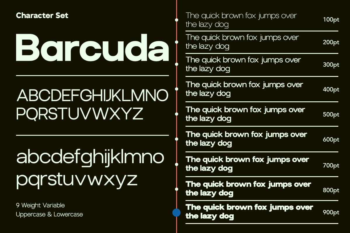 Barcuda Free New Modern Sans 2