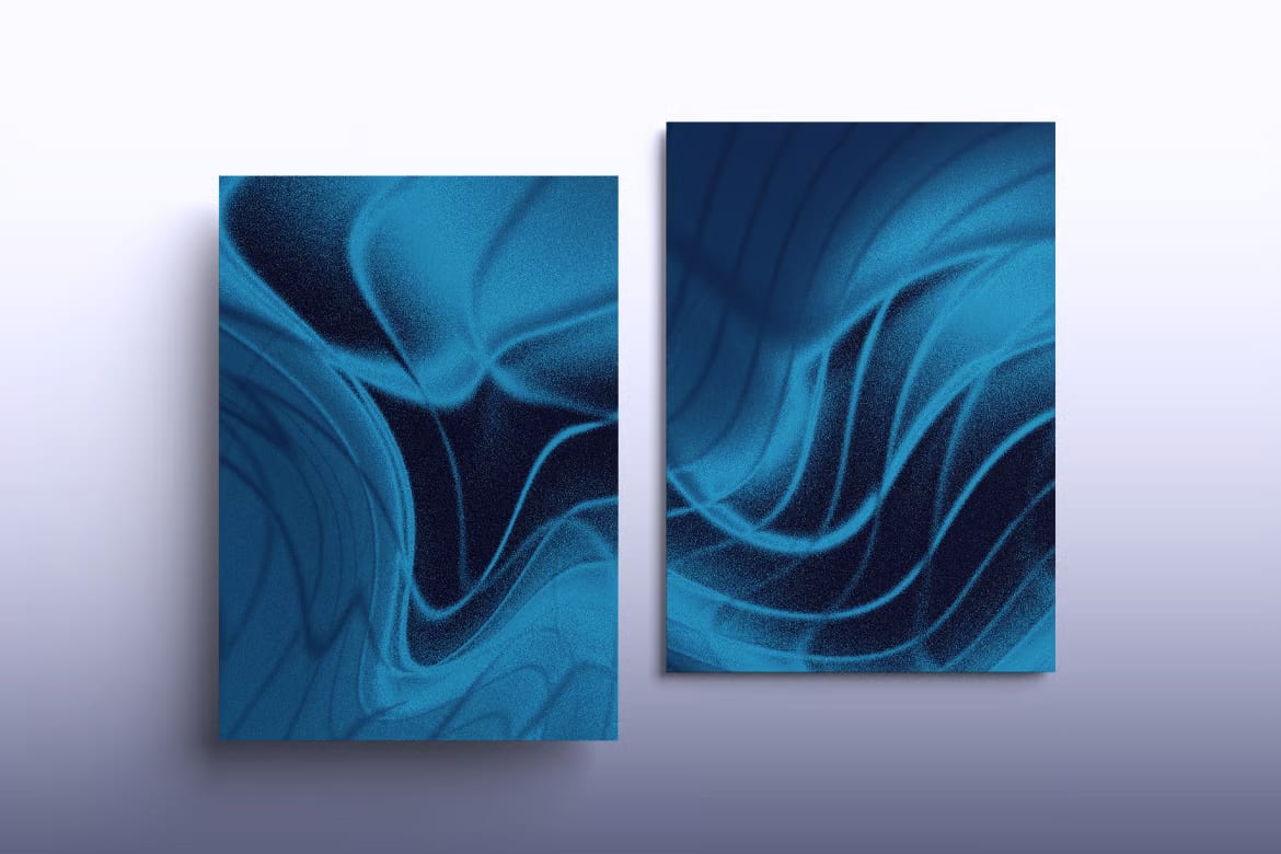 Blue Dynamic Free Fabric Texture 5