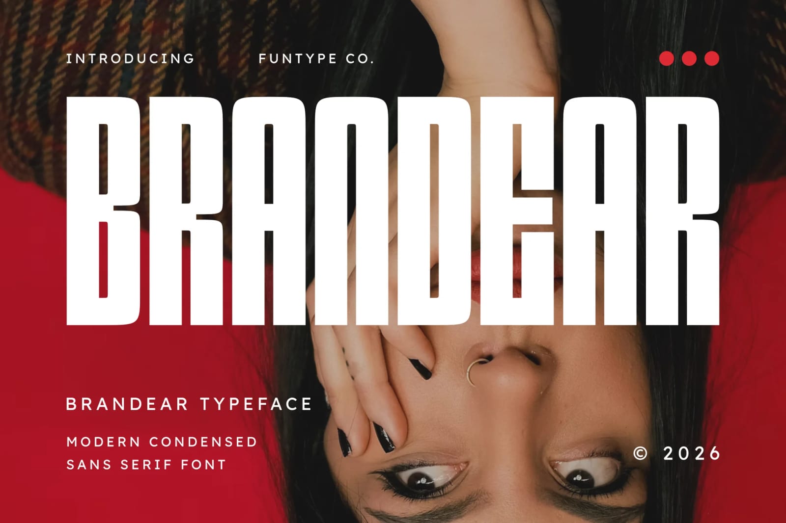 Brandear Free Modern Condensed Sans Serif Font 1