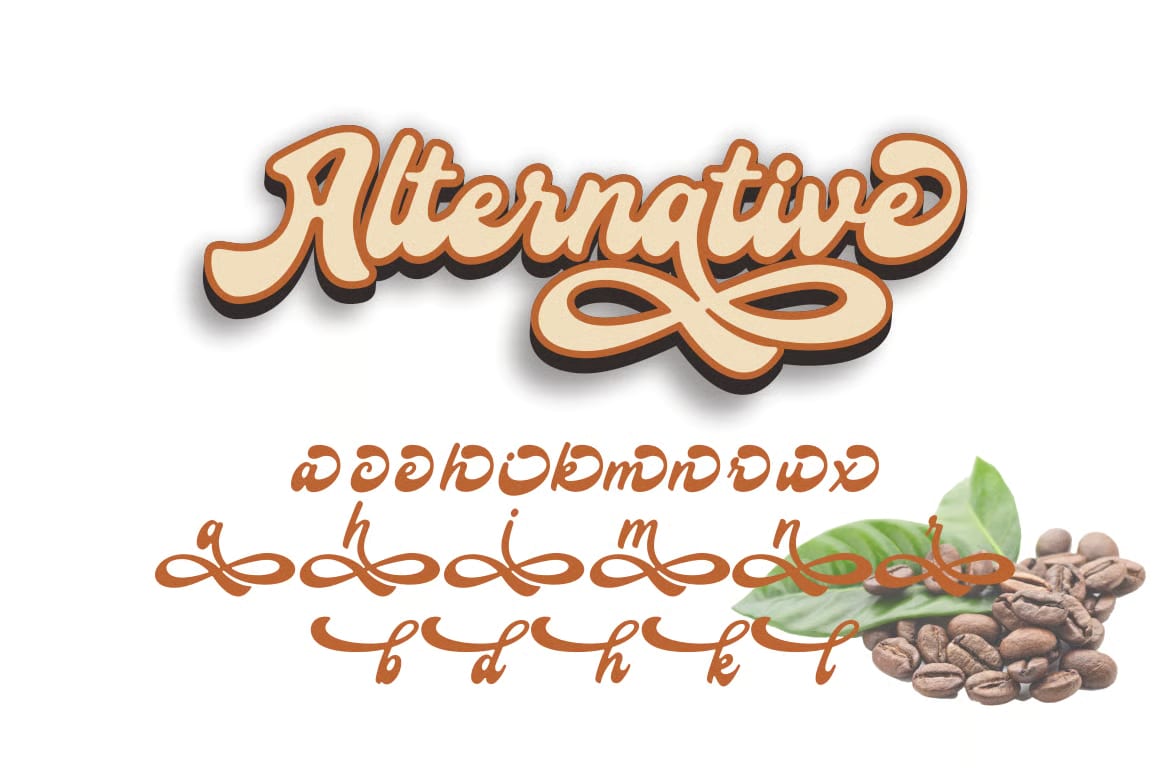 CoffeRandu Free Retro Script Font 4