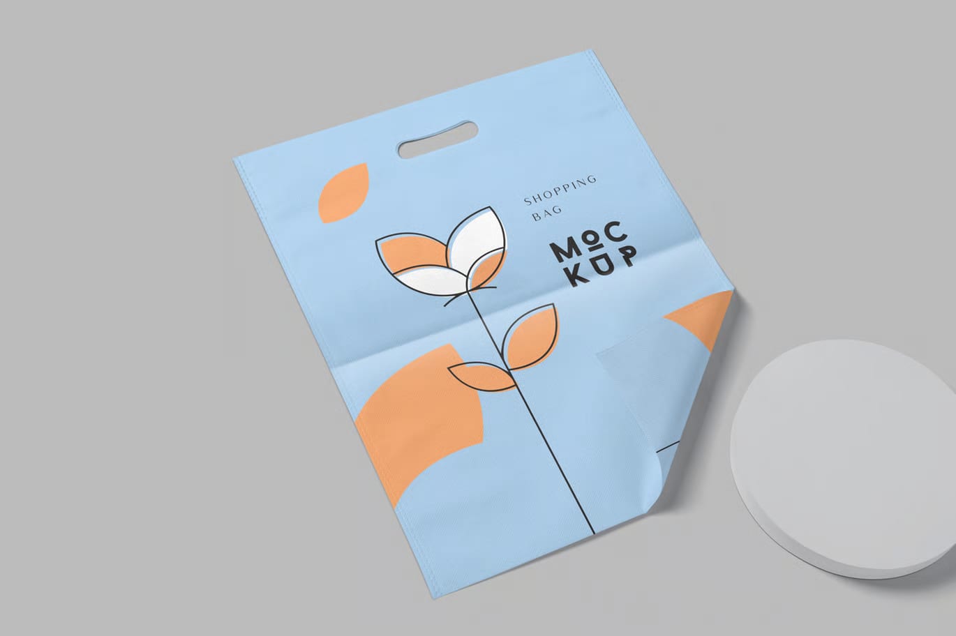 Free 5 Beautiful Shopping Bag Mockups 4