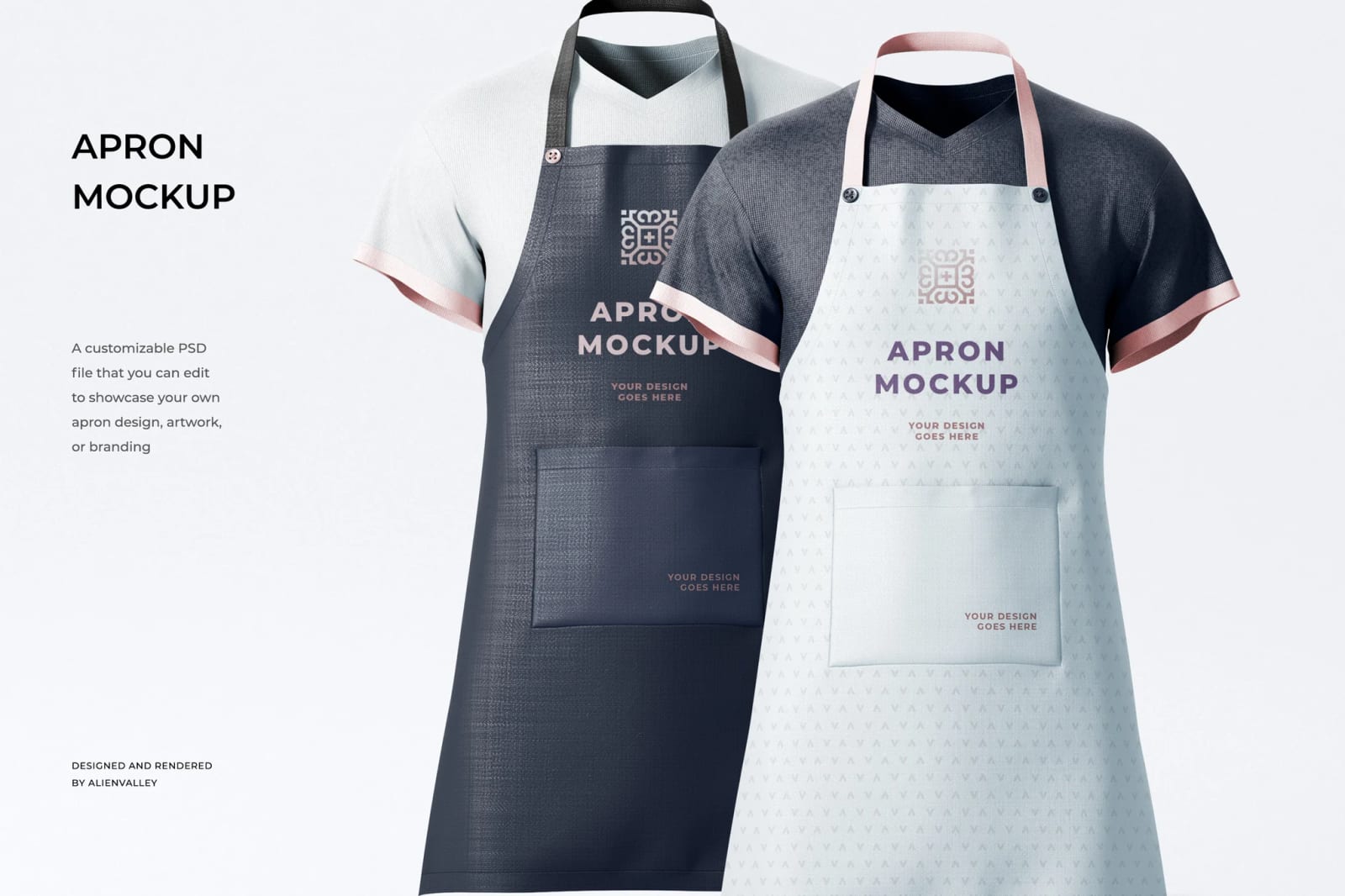 Free Apron Mockup 1