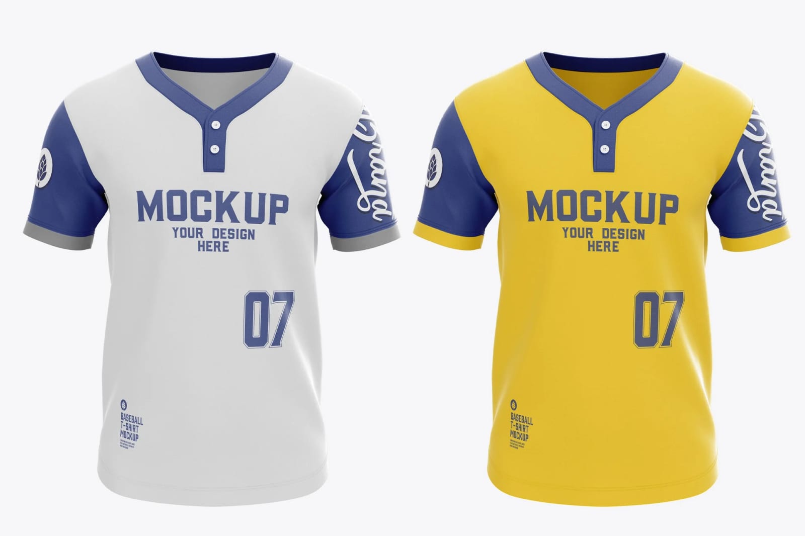 Free Baseball Jersey Mockup 1