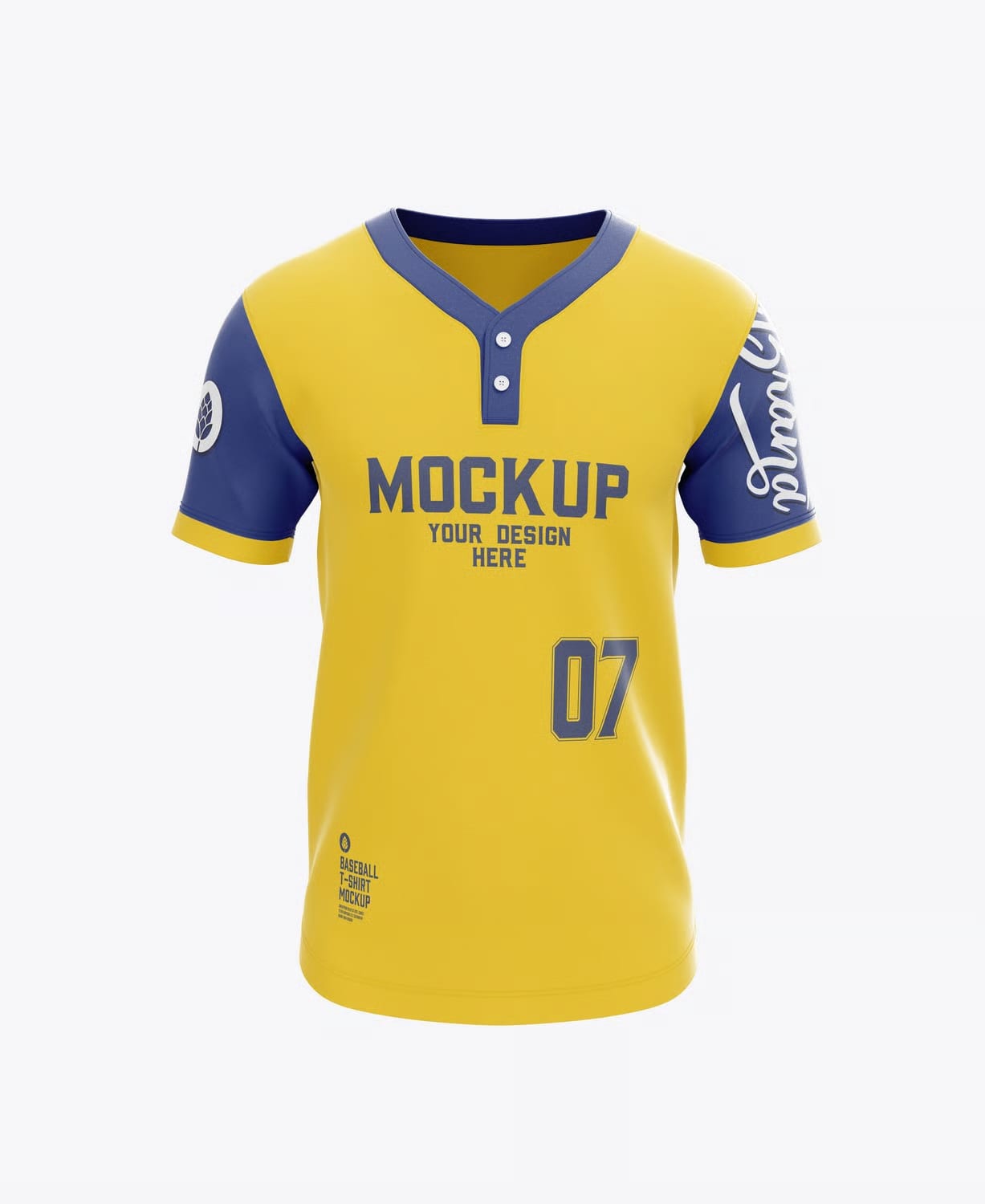 Free Baseball Jersey Mockup 2