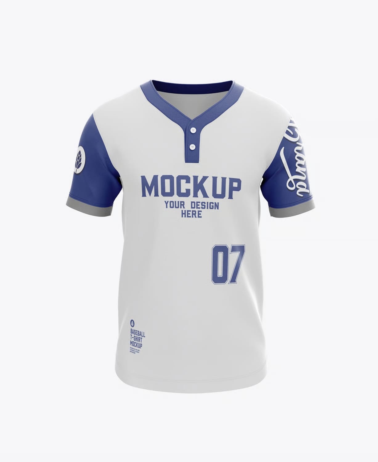 Free Baseball Jersey Mockup 4