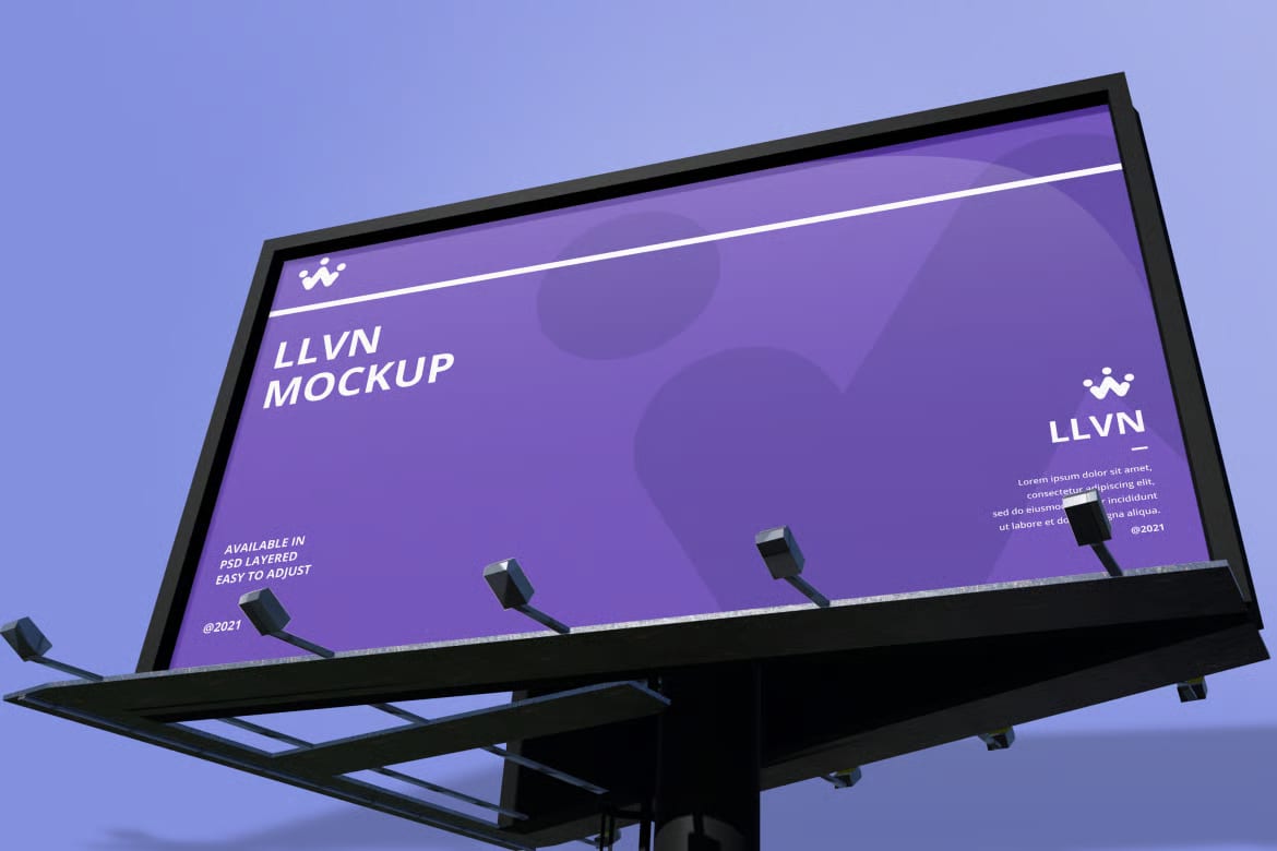 Free Billboard Mockup 2