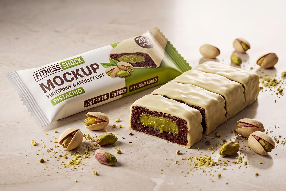 Free Chocolate Package Mockup 3