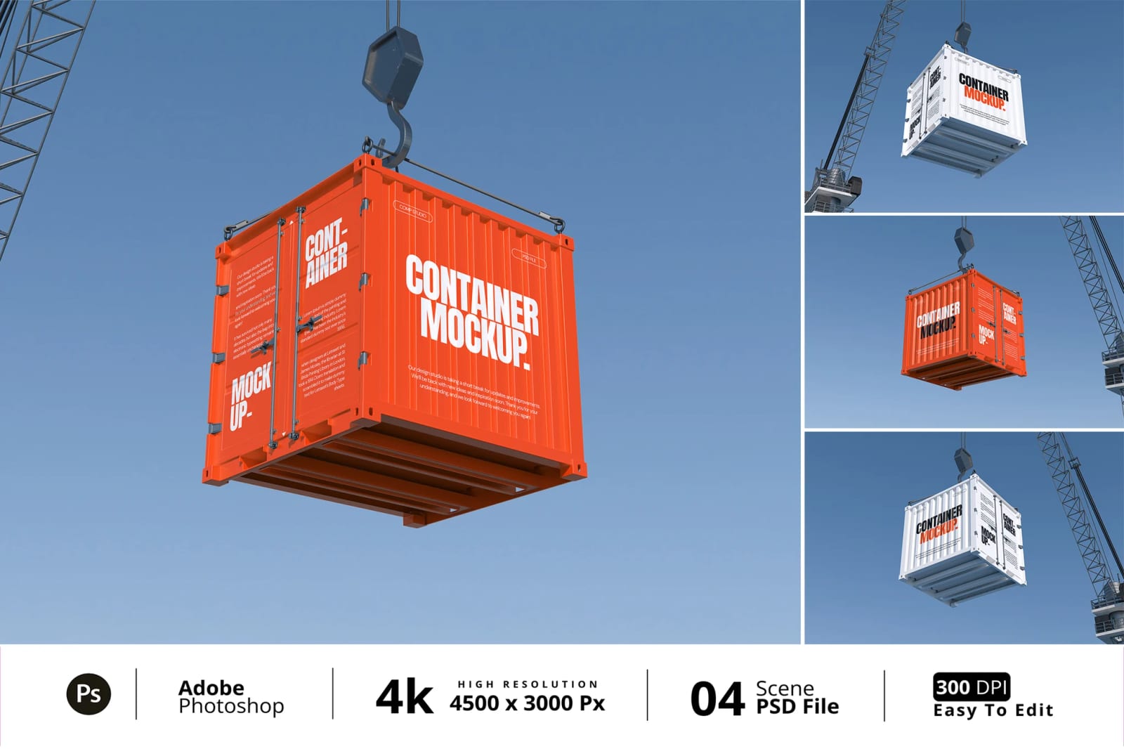 Free Container Mockup 1