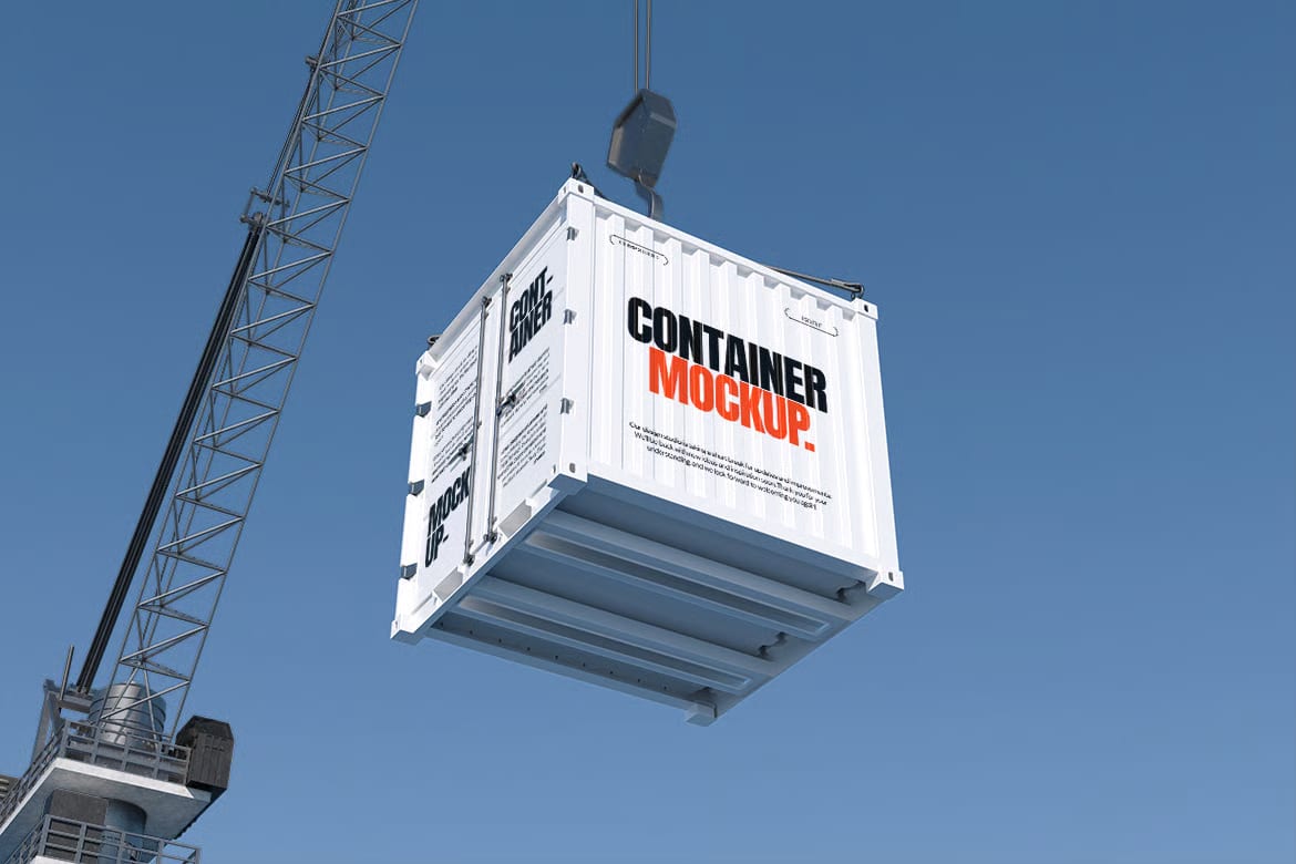 Free Container Mockup 2