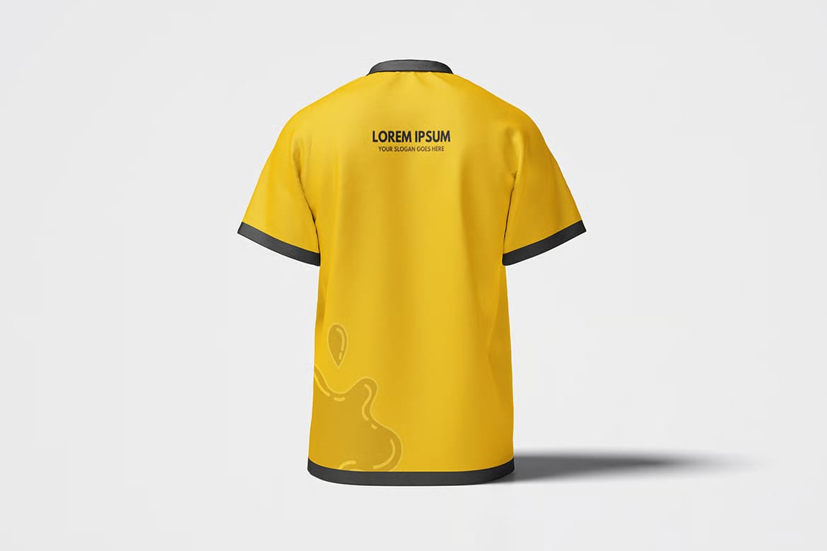 Free High Quality Realistic Polo Shirt Mockup 3