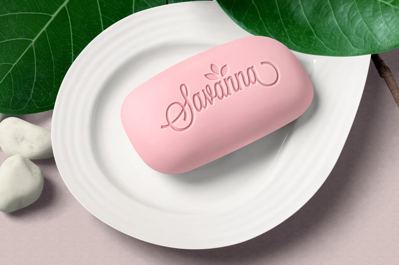 Free High Quality Spa Soap Mockup 3