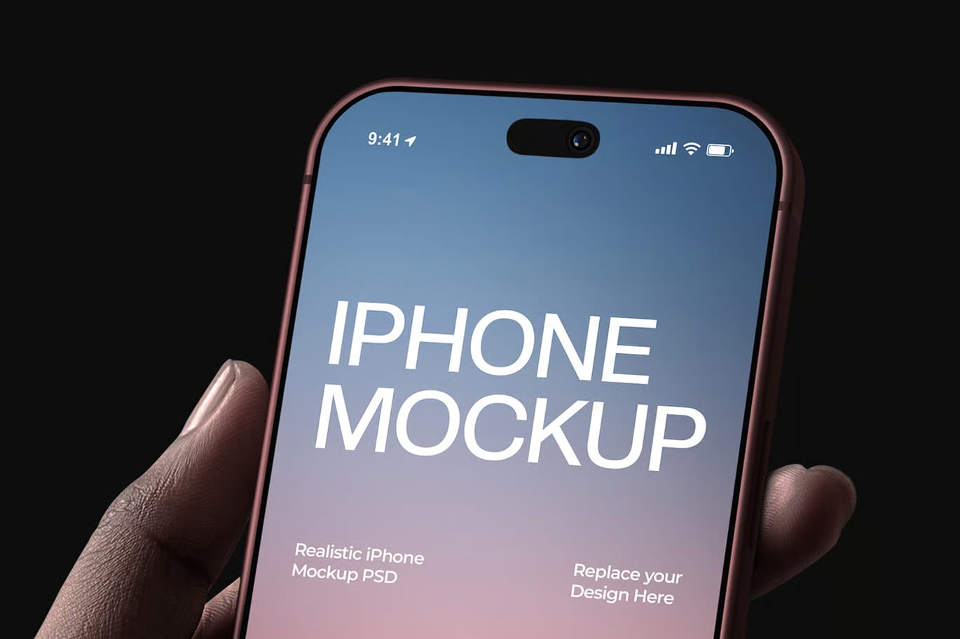Free iPhone Mockup 3