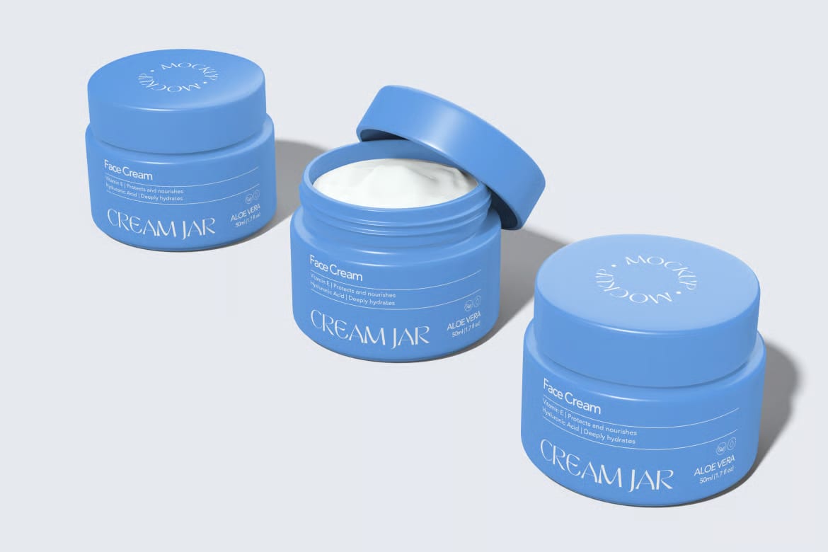 Free Jar Mockup 2