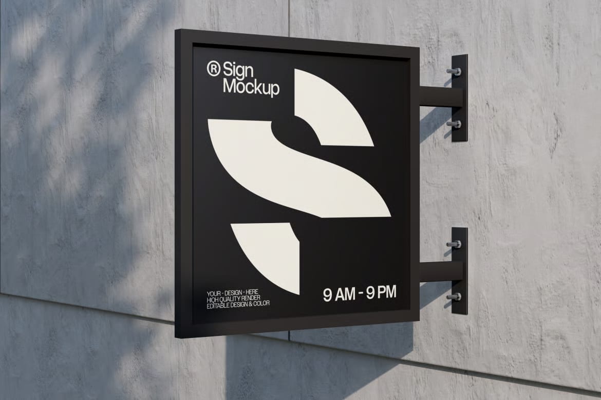 Free Logo Mockup 4