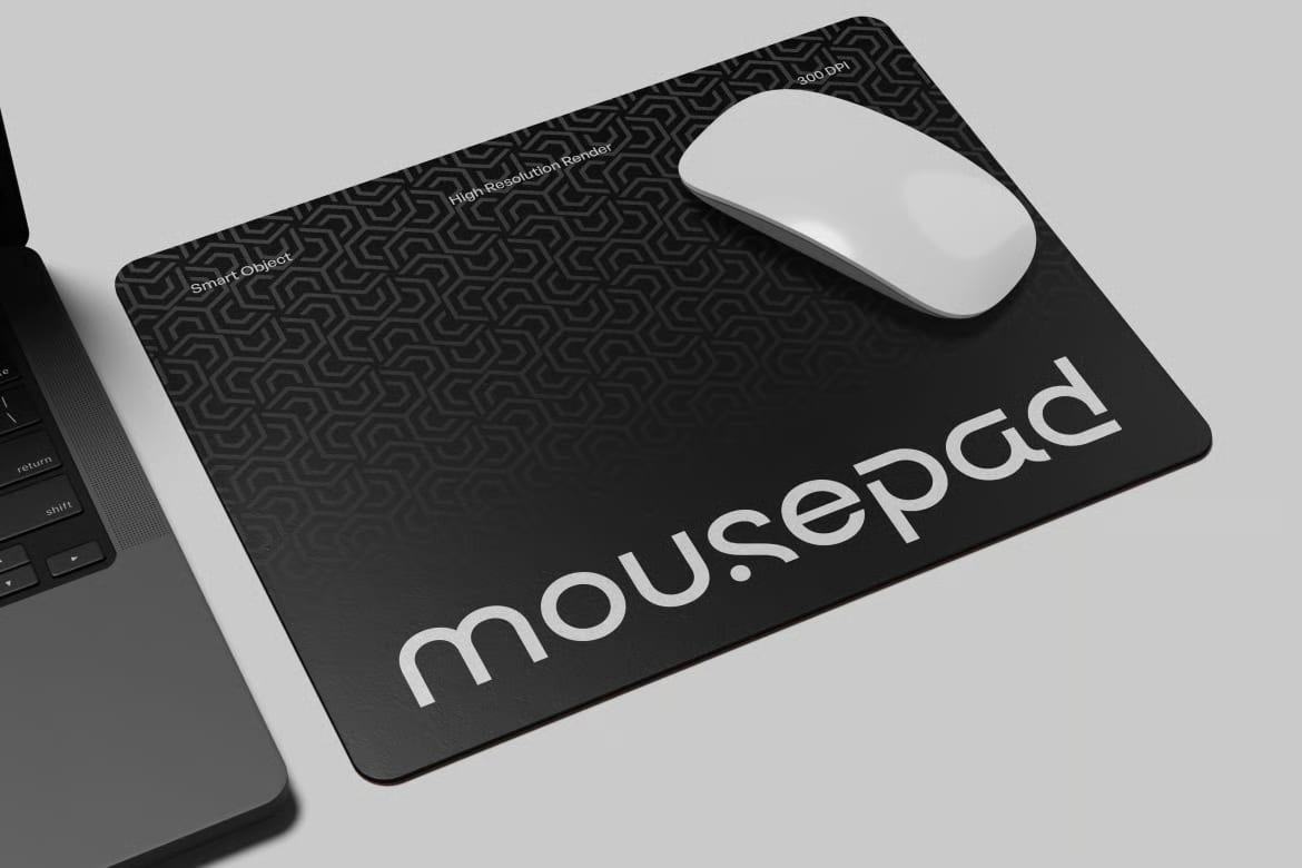 Free Mouse Pad Mockup 2