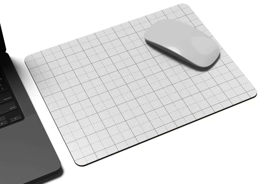 Free Mouse Pad Mockup 3