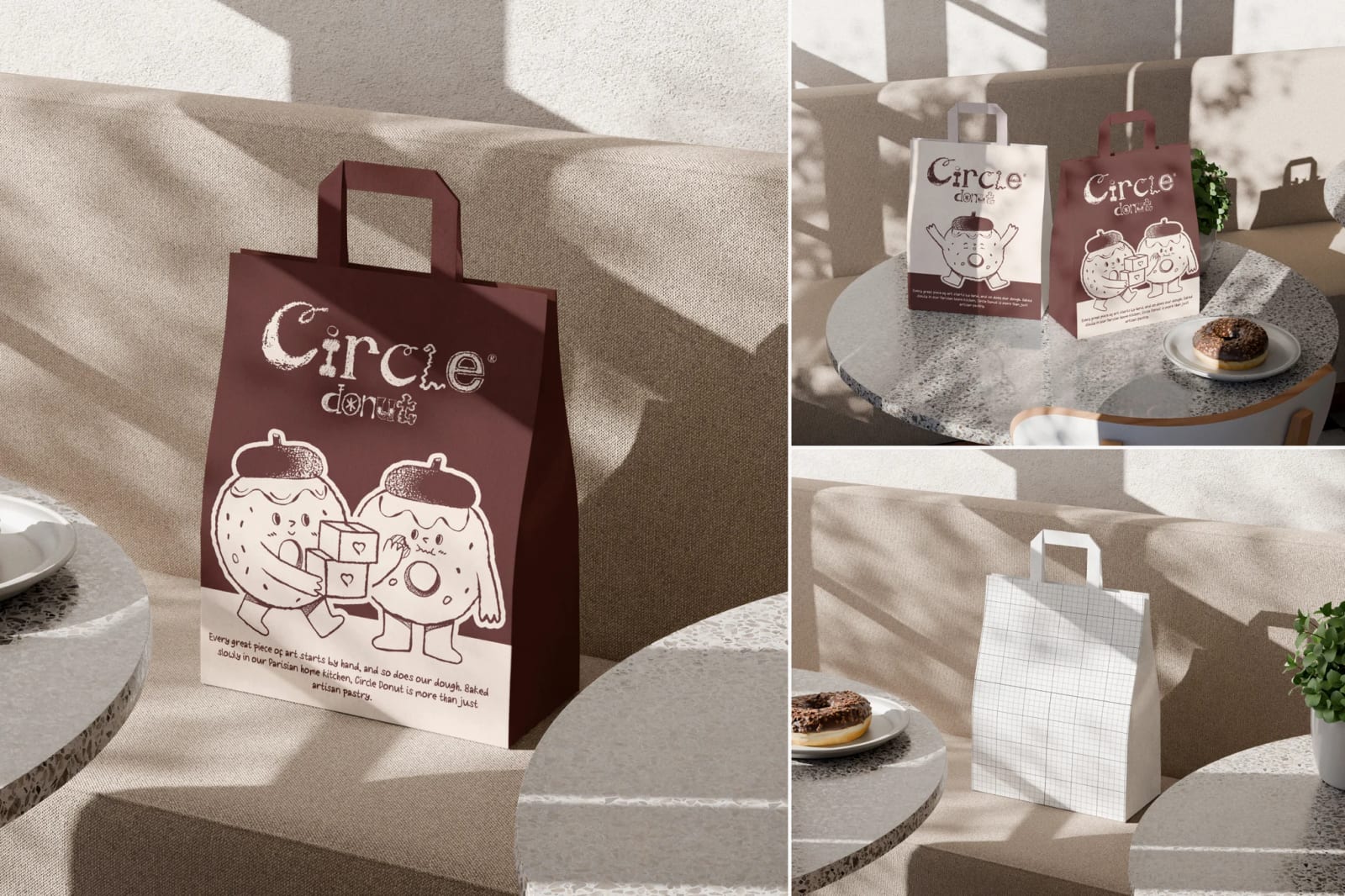 Free Paper Bag Mockup 1