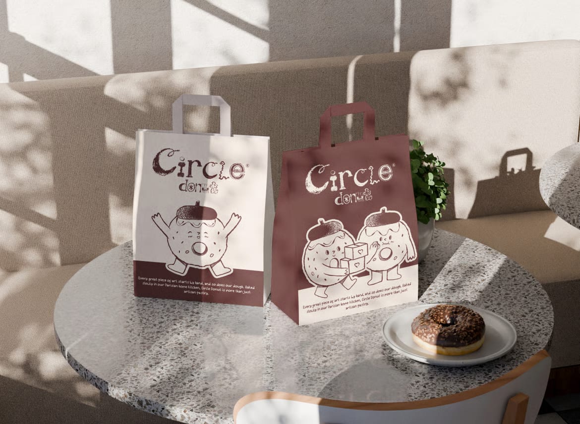 Free Paper Bag Mockup 3