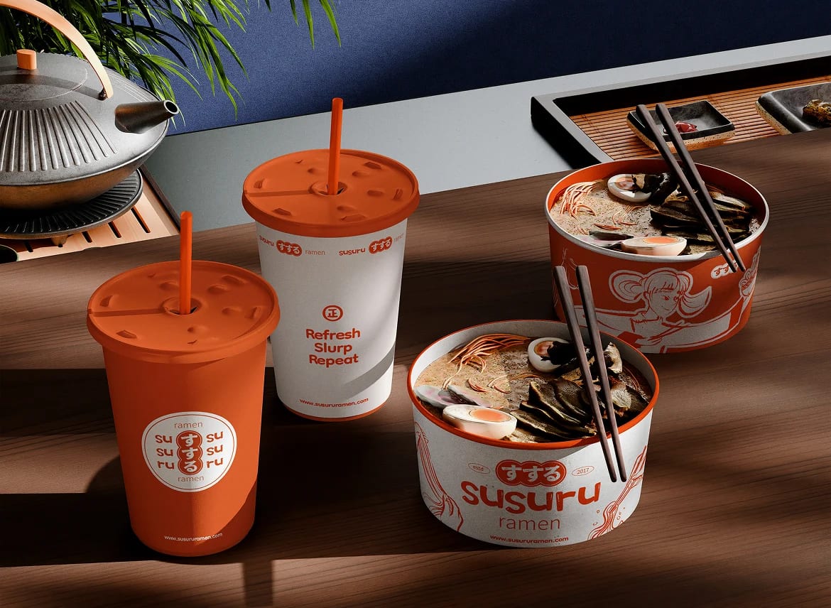 Free Paper Bowl Mockup 2