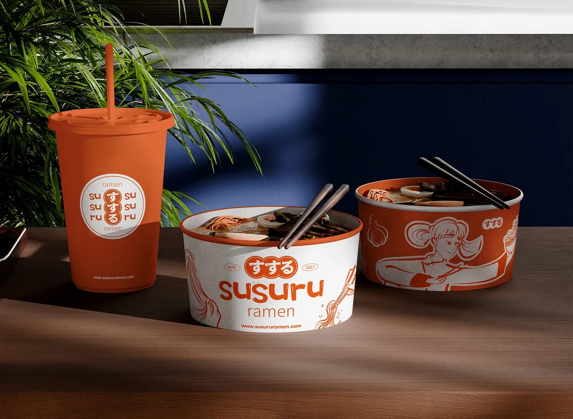 Free Paper Bowl Mockup 3